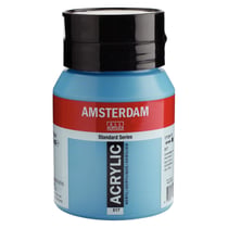 Peinture Acrylique - Bleu royal - 517 - Amsterdam - Pot de 500ml