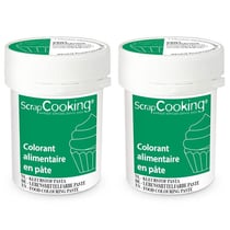 Colorant alimentaire en pâte 40 g - Vert émeraude