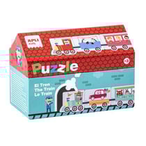 Boite Maisonnette Puzzle du Train