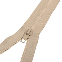 Fermeture injectée séparable idéale blouson - beige antilope