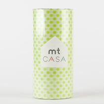 MT CASA - Points verts (dot moegi) - Largeur 100mm - 10 m x 100mm
