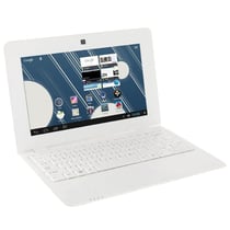 Netbook 10 Pouces Android Mini Ordinateur Portable Wifi Rj45 HDMI USB 8Go Blanc YONIS