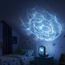 Lampe led wavy light abyss avec haut-parleur bluetooth - Mobility On Board