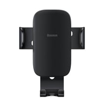 Baseus Support de Téléphone pour Grille d'Aération Serrure à Gravité Automatique Noir