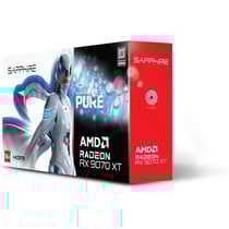 Carte graphique - PURE AMD RADEON™ RX 9070 XT GAMING OC - 16 GB - Dual HDMI / Dual DP