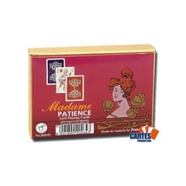 Jeu de cartes - Madame Patience - Piatnik - 2 jeux de 52 cartes