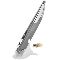 Souris Sans Fil Ergonomique Commande Vocale Mini Pour PC Et TV Gris YONIS
