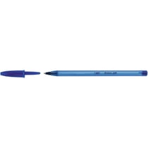 Lot de 50 stylos bille BIC - Cristal Soft - Encre bleue - Pointe moyenne 1,2 mm