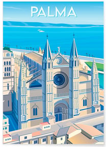 Affiche Palma | A3 : 29,7x42cm