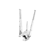 MetalEarth: STAR WARS (Rogue One) KRENNIC'S IMPERIAL SHUTTLE 7.5x5.2x11.6cm, maquette 3D en métal avec 2 feuilles, sur carte 12x17cm, 14+
