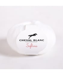 Fil à tricoter SOFTINE - Cheval Blanc Blanc (011 - BLANC)