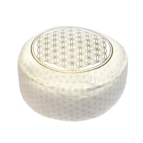 Coussin de méditation fleur de vie