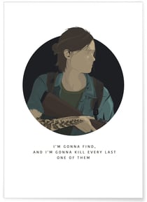 Affiche Ellie | A3 : 29,7x42cm