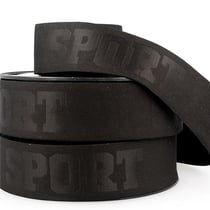 Elastique 3d sport 40mm noir au mètre
