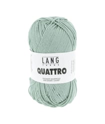 Fil à tricoter 100% coton QUATTRO - Lang Yarns 93 Vert