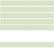 Ruban de papier Larg. 2,5cm Etoilé