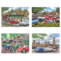 Puzzle 500 pièces - 4 Puzzles - Jour Idéal d'Escapade - HOP - House of Puzzles