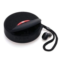 Enceinte Bluetooth 2-en-1 & Casque Sans Fil Autonomie 10m Fonction Mains-Libres FM Noir YONIS