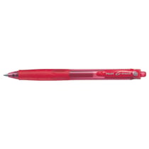 Stylo roller encre gel PILOT - G-Knock Begreen - Rouge - Pointe moyenne