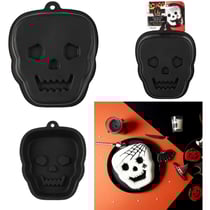 Moule Relief Tête de Mort - Silicone