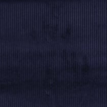 Tissu Velours Grosses côtes Bleu marine