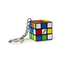 Jeu casse-tête Rubik's Cube 3x3 porte-clés - Multicolore - Adulte - Garantie 2 ans