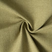 Tissu Toile Polycoton aspect Lin Alix uni Vert kaki clair