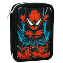 Trousse garnie Spiderman Shadow 20 CM - 2 compartiments