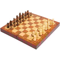 Jeu d'échec pliable en bois - WDK GROUPE PARTNER