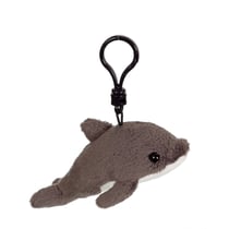 Peluche - Animaux marins - porte-clés dauphin - 12 cm