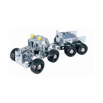 Tracteur avec remorque à construire