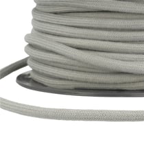 Bobine 20m Cordon coton gris clair 8mm