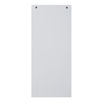 Paquet 100 fiches intercalaires horizontales unies perforées Forever - 105x240mm - Blanc - x 12 - Exacompta