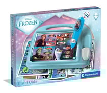 Pupitre éducatif reine des neiges, disney frozen - travel quiz - clementoni - 16674 - jeu éducatif électronique