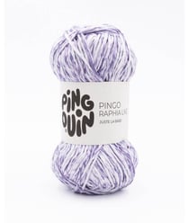 Découvrez le Fil Pingo Raphia Like de Pingouin : Un Must-Have pour Vos Projets de Décoration et d'Accessoires Spring Violet