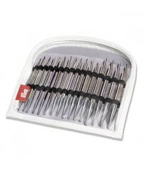 Set aiguilles à tricoter interchangeables STRIPES en bois - Prym Violet