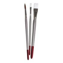 Set pinceaux Techn.de serviette FSC 100%, assortis, 3 pces