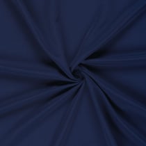Tissu Short de bain déperlant recyclé uni Bleu marine