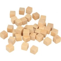 72 cubes en bois 1,2x1,2 cm - Artemio