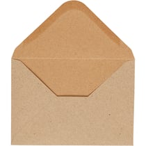 Enveloppes 115 x 160 - Naturel - Set de 10 enveloppes