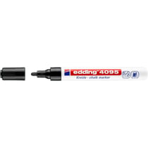 Marqueur craie liquide EDDING - Noir - Pointe moyenne 2-3 mm