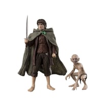 Le Seigneur des Anneaux - Figurines S.H. Figuarts Frodo Baggins & Gollum