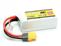Batterie LiPo 3S LemonRC 1300mah - 11,1V (35C) XT60 - 15711