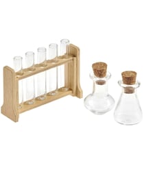 Kit de laboratoire miniature pour le monde des lutins - Rico Design Marron