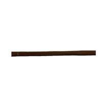Bobine 50m queue de rat tubulaire polyester 5mm Marron Foncé