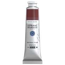 Peinture à l'huile - Extra-fine - Rouge indien - 378 - Lefranc Bourgeois - 40ml