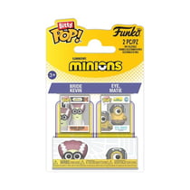 Minions - Pack 2 figurines Bitty POP! Bride Kevin & Eye, Matie 2 cm - Funko