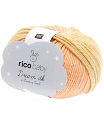 Fil à tricoter Rico RICO BABY DREAM LUX TOUCH - Rico Design 021 Eté