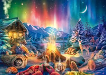 Puzzle 1000 pièces - Feu de Camp sous les Étoiles - Schmidt Spiele