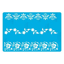 Pochoir plastique souple réutilisable 18,5 x 14,5 cm Fabrika Decoru DECORATION 276